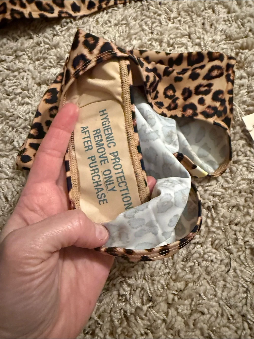 NWT Summersalt Wanderlust Leopard Bikini with Extra Black Cinched Top